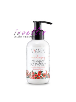 VIANEK REVITALIZING FACE WASH GEL 150ML invellis kosmetyki tanie uk naturalne zdrowie uroda