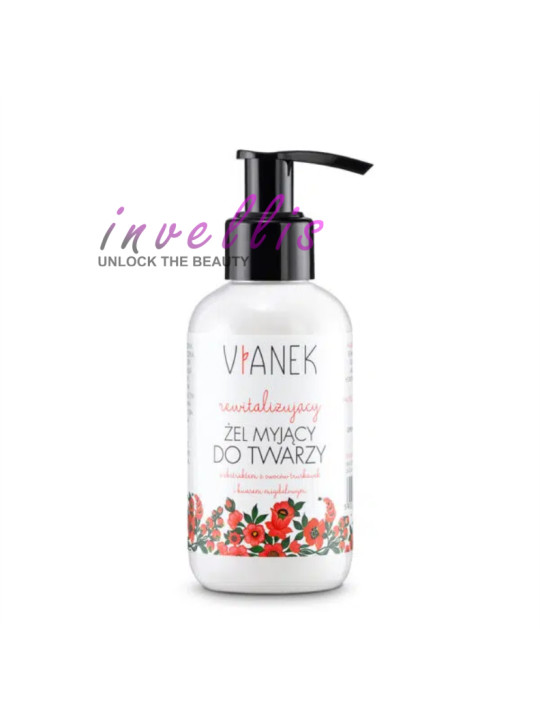 VIANEK REWITALIZUJACY ZEL MYJACY DO TWARZY 150ML invellis kosmetyki tanie uk naturalne zdrowie uroda