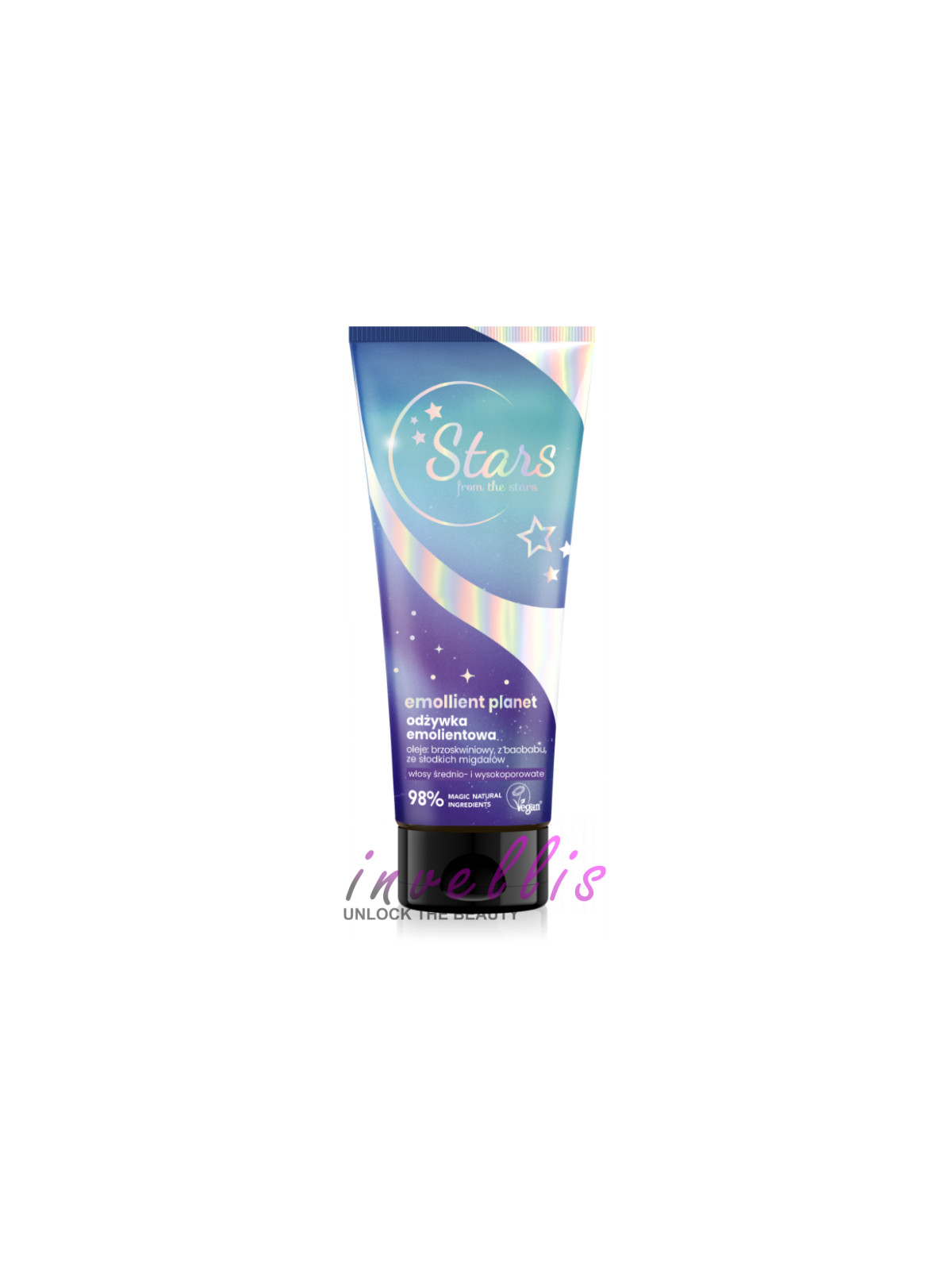 STARS FROM THE STARS EMOLLIENT PLANET ODZYWKA EMOLIENTOWA 200ML invellis kosmetyki tanie uk naturalne zdrowie uroda