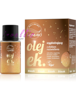 ONLYBIO HAIR SMOOTHING OIL WITH BRIGHTENING EFFECT 20ML kasztelan bedford polski sklep uk invellis online onlybio neboa ziaja