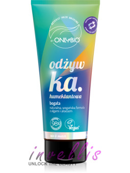 ONLYBIO HUMECTANT RICH CONDITIONER 200ML invellis kosmetyki tanie uk naturalne zdrowie uroda