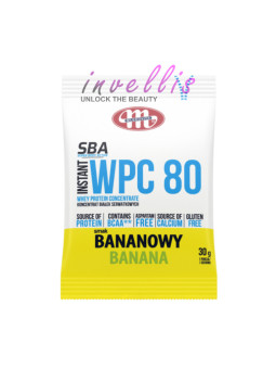 MLEKOVITA PROTEIN CONDITIONER WPC 80 BANANA 30G invellis kosmetyki tanie uk naturalne zdrowie uroda
