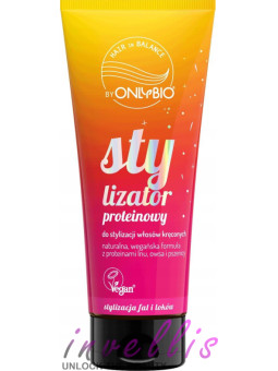 ONLYBIO STYLIZATOR PROTEINOWY DO WLOSOW KRECONYCH 200ML kasztelan bedford polski sklep uk invellis online onlybio neboa ziaja