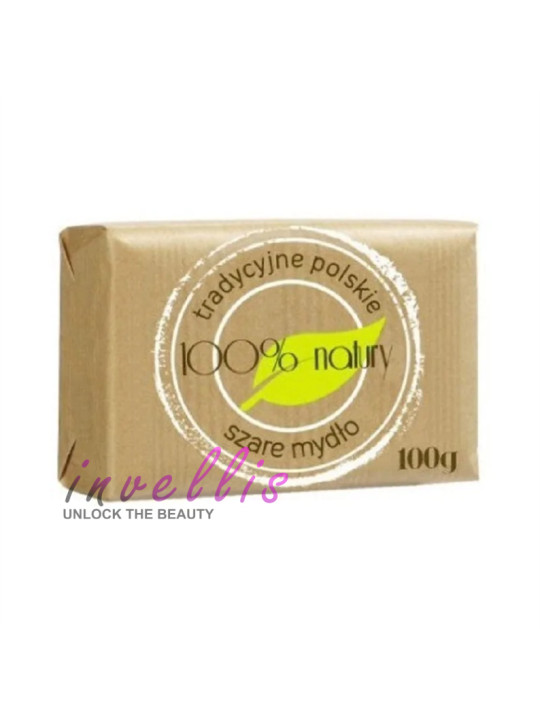 BARWA TRADITIONAL POLISH GREY SOAP 100G invellis kosmetyki tanie uk naturalne zdrowie uroda