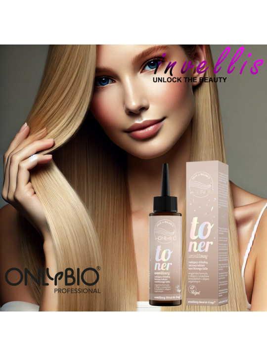 ONLYBIO VANILLA TONER 100ML invellis kosmetyki tanie uk naturalne zdrowie uroda