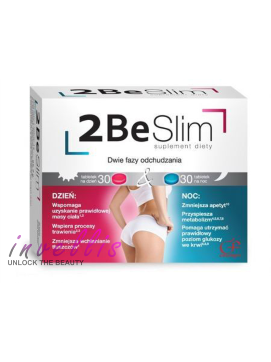 COLFAM 2BE SLIM 60 TABLETEK invellis kosmetyki tanie uk naturalne zdrowie uroda