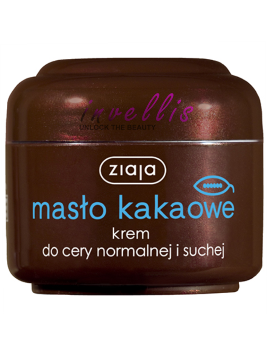 ZIAJA KREM MASLO KAKAOWE 50ML invellis kosmetyki tanie uk naturalne zdrowie uroda