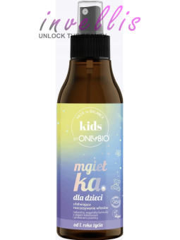 ONLYBIO KIDS HAIR DETANGLING MIST 150ML invellis kosmetyki tanie uk naturalne zdrowie uroda