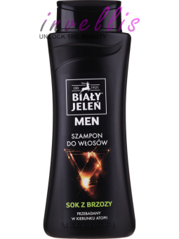 BIALY JELEN MEN TONIZING SHAMPOO WITH BIRCH 300ML invellis kosmetyki tanie uk naturalne zdrowie uroda