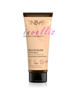 ONLYBIO PINCH OF GLOW BRIGHTENING ENZYME PEEL 75ML invellis kosmetyki tanie uk naturalne zdrowie uroda