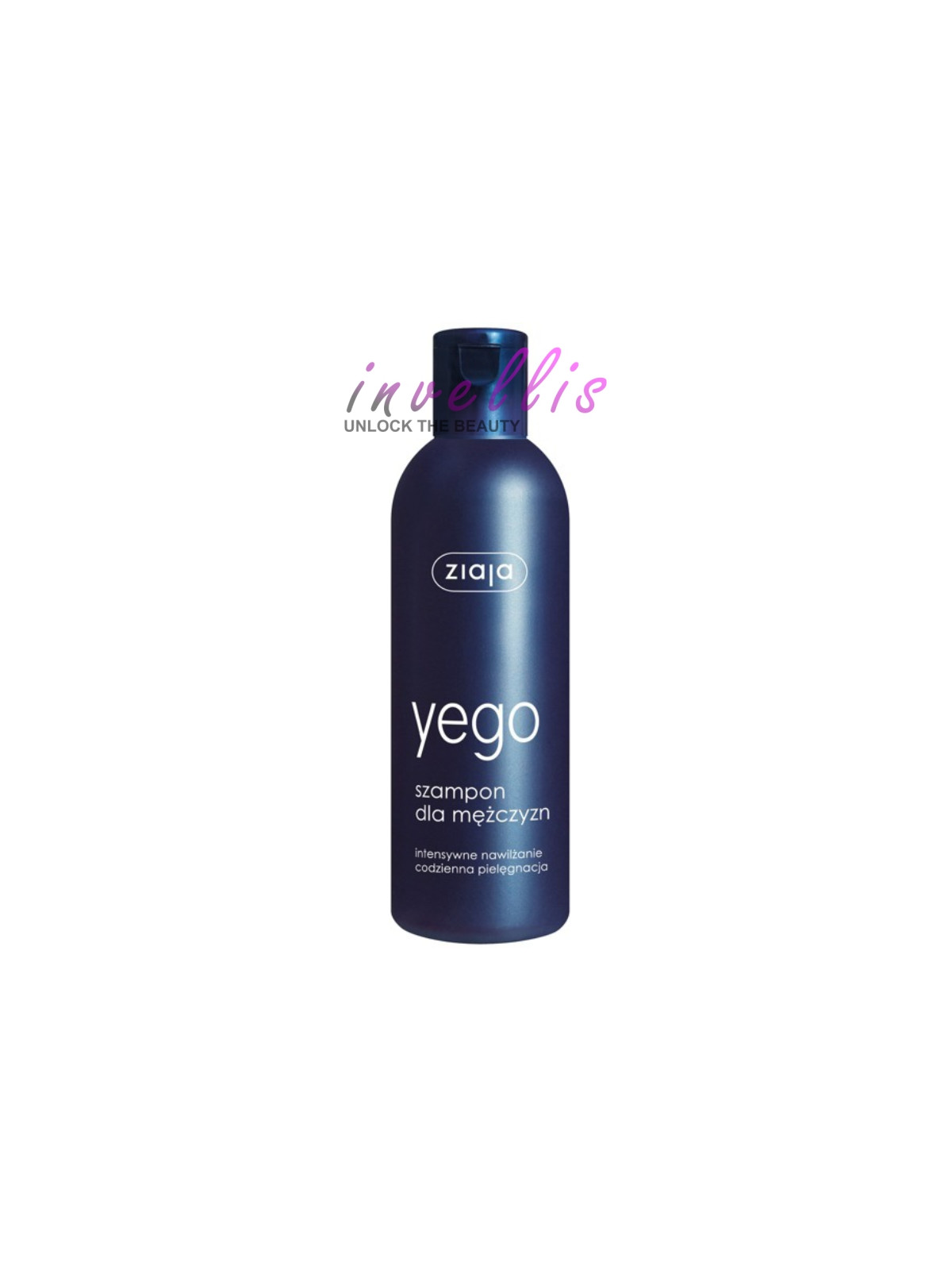 ZIAJA YEGO MEN'S HAIR SHAMPOO 300ML invellis kosmetyki tanie uk naturalne zdrowie uroda