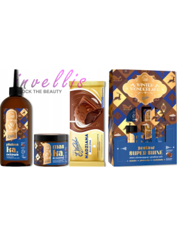 ONLYBIO AND WEDEL HAIR IN BALANCE HOLIDAY SET SHINE MILK CHOCOLATE WITH FILLING invellis kosmetyki tanie uk naturalne zdrowie ur