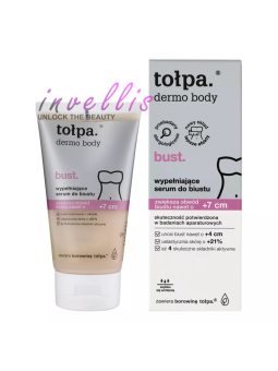TOLPA DERMO BODY BREAST FILLING SERUM 150ML invellis kosmetyki tanie uk naturalne zdrowie uroda