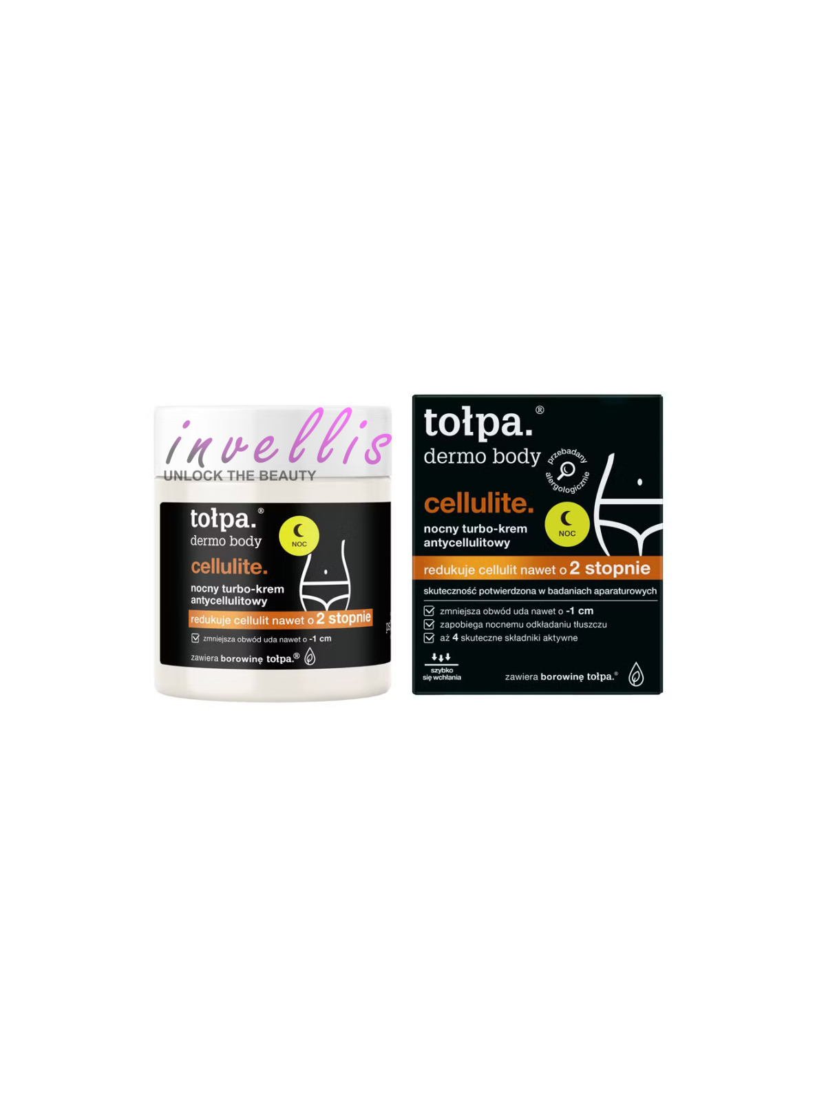 TOLPA DERMO BODY KREM ANTYCELLULITOWY TURBO 250ML invellis kosmetyki tanie uk naturalne zdrowie uroda