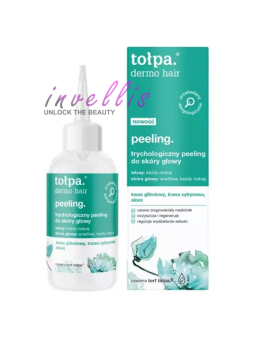 TOLPA DERMO HAIR TRICHOLOGICAL PEELING 100ML invellis kosmetyki tanie uk naturalne zdrowie uroda