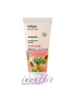 TOLPA DERMO HAIR ENZYME PROTEIN MASK 200ML invellis kosmetyki tanie uk naturalne zdrowie uroda
