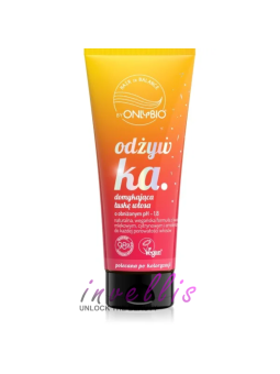 ONLYBIO CUTICLE-SEALING CONDITIONER 200ML invellis kosmetyki tanie uk naturalne zdrowie uroda