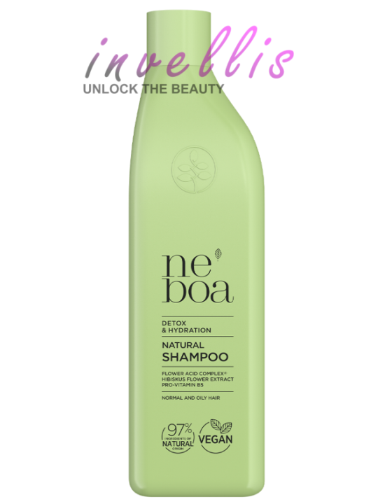 NEBOA DETOX HYDRATION NATURALNA ODZYWKA DO WLOSOW ODSWIEZENIE I NAWILZENIE WLOSY NORMALNE I PRZETLUSZCZAJACE SIE 300ML invellis 