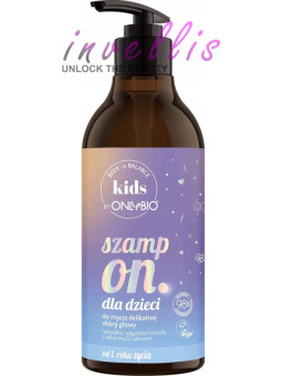 ONLYBIO SZAMPON DLA DZIECI 400ML kasztelan bedford polski sklep uk invellis online onlybio neboa ziaja