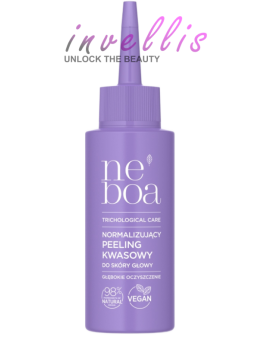 NEBOA TRICHOLOGICAL CARE NORMALIZING ACID SCALP PEELING FOR DEEP CLEANSING 100ML invellis kosmetyki tanie uk naturalne zdrowie u