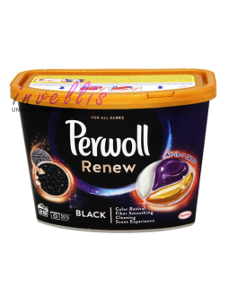 HENKEL PERWOLL CAPSULES FOR WASHING BLACK CAPS 28 PCS 378G invellis kosmetyki tanie uk naturalne zdrowie uroda