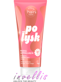 ONLYBIO HAIR OF THE DAY SHINE LAMINATING MASK 200ML invellis kosmetyki tanie uk naturalne zdrowie uroda