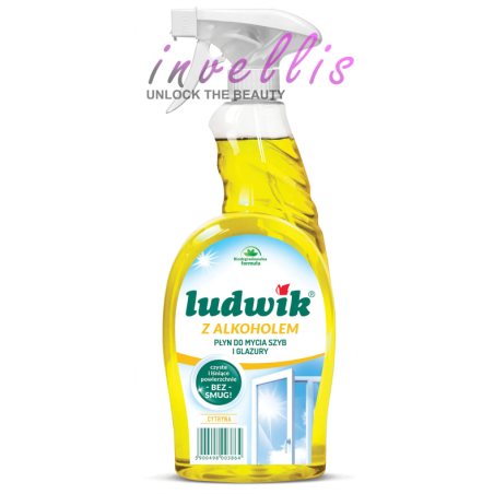 LUDWIK PLYN DO MYCIA SZYB I GLAZURY LEMON 750GL kasztelan bedford polski sklep uk invellis online onlybio neboa ziaja