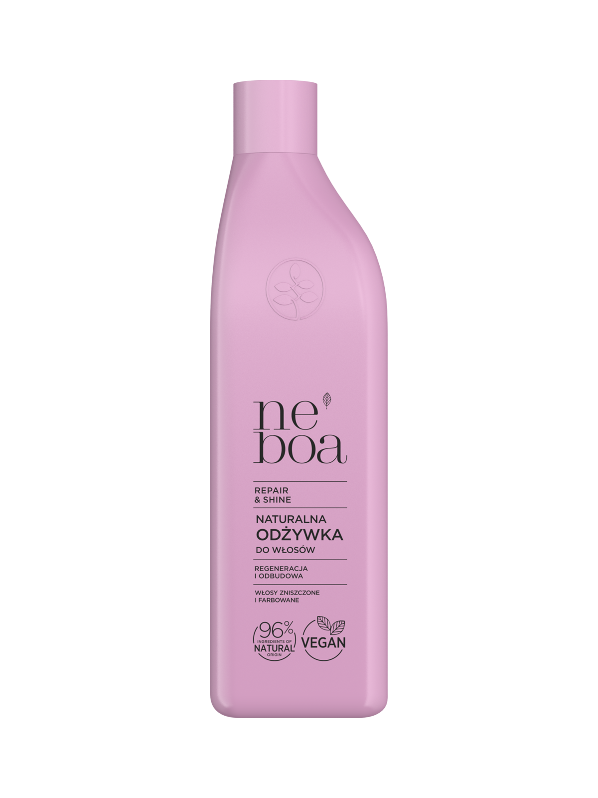 NEBOA REPAIR SHINE NATURALNA ODZYWKA DO WLOSOW REGENERACJA I ODBUDOWA WLOSY ZNISZCZONE I FARBOWANE 300ML invellis kosmetyki tani