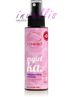 ONLYBIO LOVE IS IN THE HAIR ROOT-LIFTING HAIR MIST 100ML invellis kosmetyki tanie uk naturalne zdrowie uroda