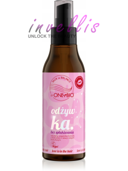 ONLYBIO LOVE IS IN THE HAIR LEAVE-IN CONDITIONER 150ML invellis kosmetyki tanie uk naturalne zdrowie uroda