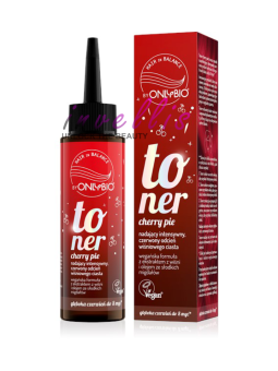 ONLYBIO CHERRY PIE TONER 100ML invellis kosmetyki tanie uk naturalne zdrowie uroda