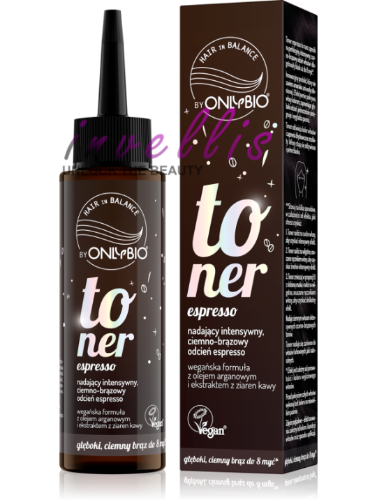 ONLYBIO TONER ESPRESSO 100ML invellis kosmetyki tanie uk naturalne zdrowie uroda