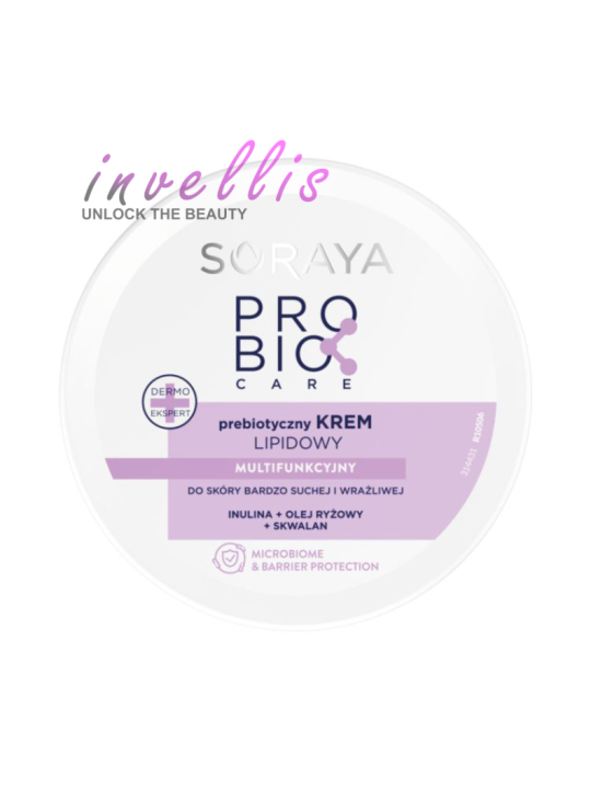 SORAYA PROBIO CARE PREBIOTIC-LIPID CREAM 200ML invellis kosmetyki tanie uk naturalne zdrowie uroda