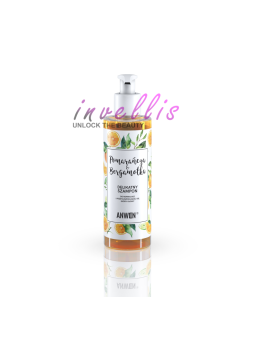 ANWEN GENTLE SHAMPOO FOR NORMAL AND OILY SCALP ORANGE AND BERGAMOT 200ML invellis kosmetyki tanie uk naturalne zdrowie uroda