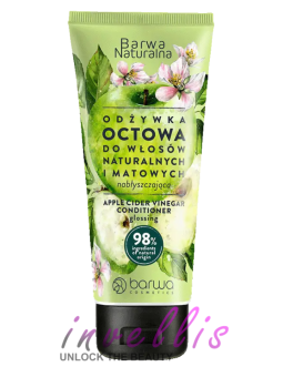 BARWA NATURAL VINEGAR CONDITIONER IN A TUBE 200ML invellis kosmetyki tanie uk naturalne zdrowie uroda