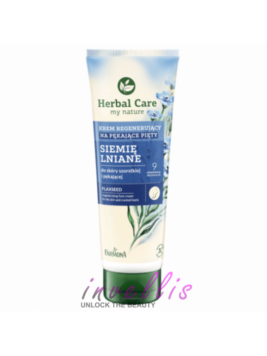 HERBAL CARE KREM NA PEKAJACE PIETY SIEMIE LNIANE 100ML invellis kosmetyki tanie uk naturalne zdrowie uroda