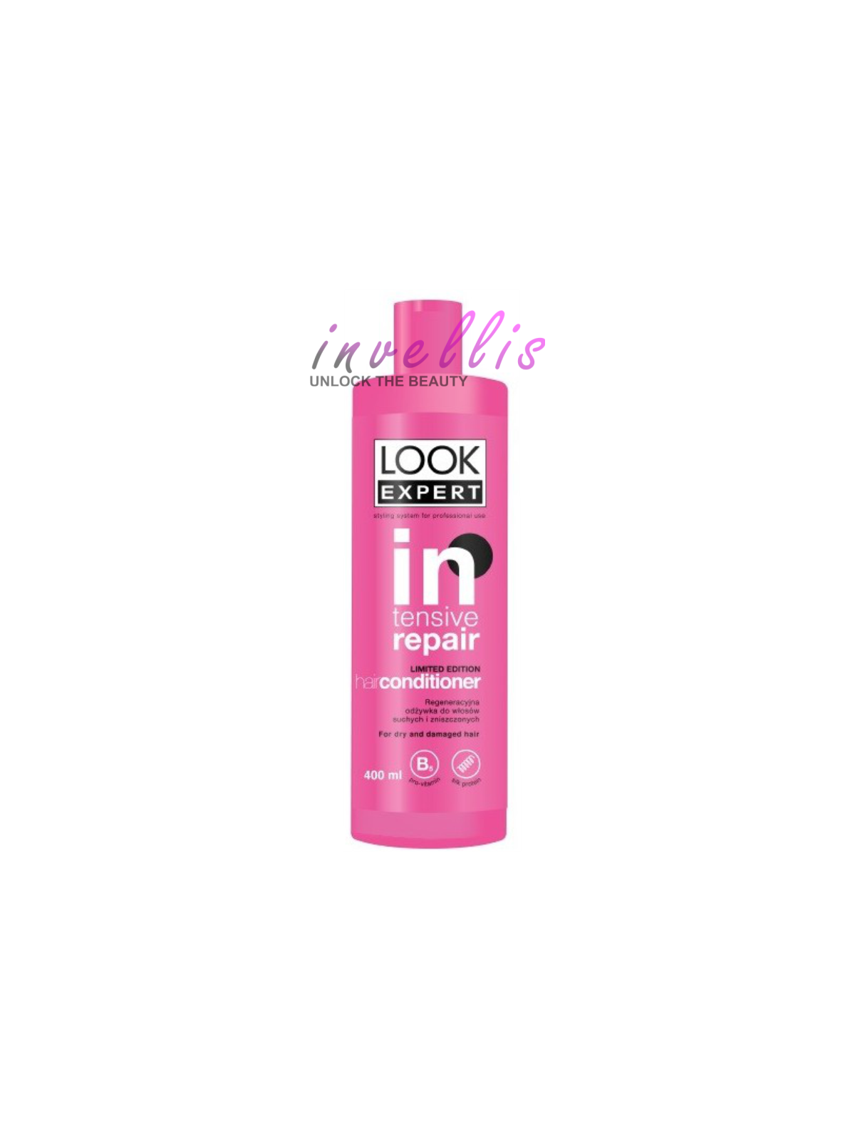 LOOK EXPERT INTENSIVE REPAIR REGENERACYJNA ODZYWKA DO WLOSOW SUCHYCH I ZNISZCZONYCH 400ML invellis kosmetyki tanie uk naturalne 