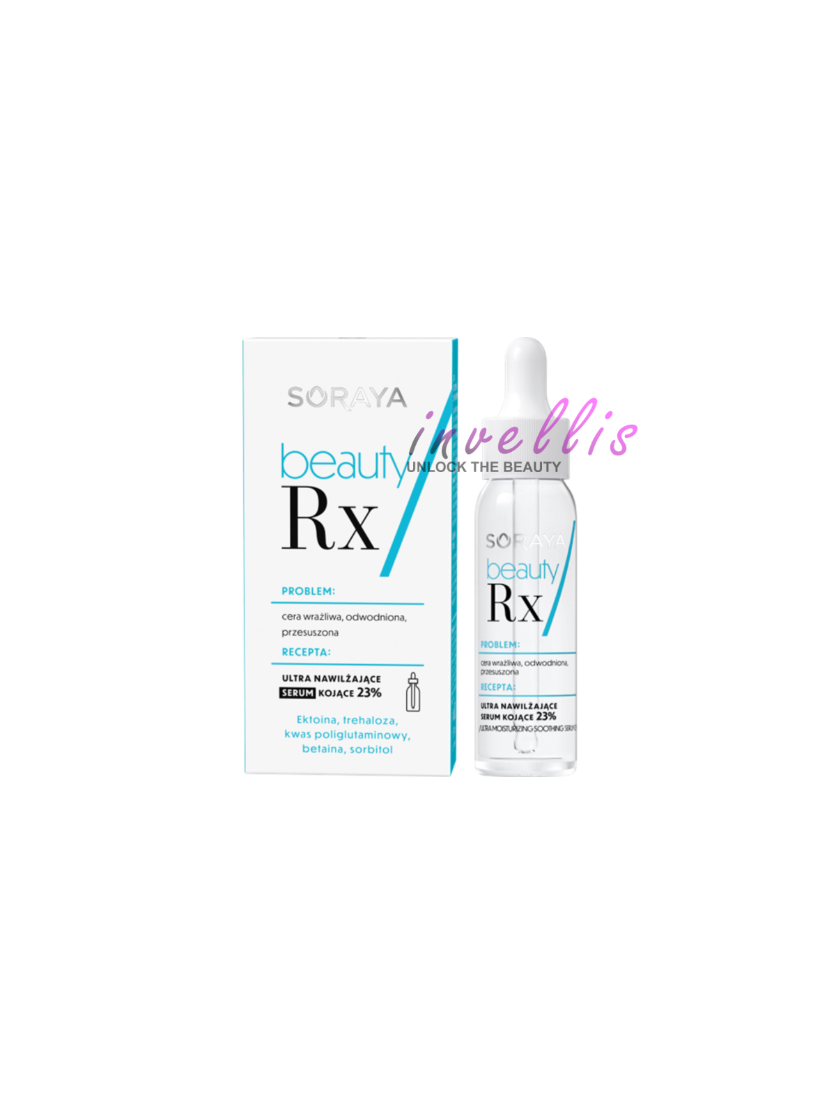 SORAYA BEAUTY RX ULTRA NAWILZAJACE SERUM KOJACE 23% 30ML invellis kosmetyki tanie uk naturalne zdrowie uroda