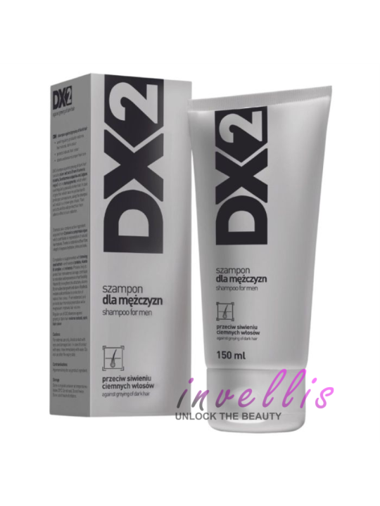 AFLOFARM DX2 SZAMPON DLA MEZCZYZN PRZECIW SIWIENIU 150ML invellis kosmetyki tanie uk naturalne zdrowie uroda