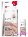 EVELINE NAIL THERAPY ODZYWKA DO PAZNOKCI 6W1 CARE AND COLOUR SHIMMERING NUDE 5ML invellis kosmetyki tanie uk naturalne zdrowie u