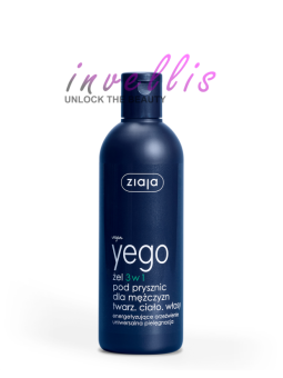 ZIAJA YEGO ZEL 3W1 POD PRYSZNIC DLA MEZCZYZN 300ML invellis kosmetyki tanie uk naturalne zdrowie uroda