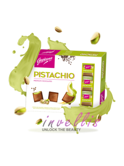 GOPLANA PISTACHIO MILK CHOCOLATES 400G invellis kosmetyki tanie uk naturalne zdrowie uroda