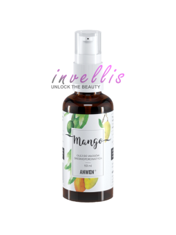 ANWEN OLEJ DO WLOSOW SREDNIOPOROWATYCH MANGO 50ML. invellis kosmetyki tanie uk naturalne zdrowie uroda