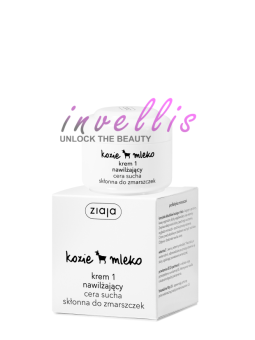 ZIAJA KREM 1 KOZIE MLEKO 50ML invellis kosmetyki tanie uk naturalne zdrowie uroda