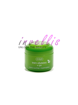 ZIAJA OLIWKOWY KREM NATURALNY + UV CERA SUCHA I NORMALNA 50ML invellis kosmetyki tanie uk naturalne zdrowie uroda