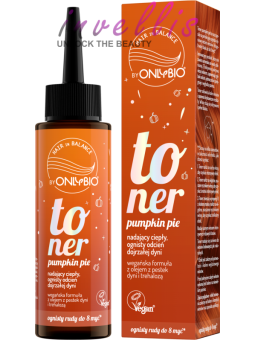 ONLYBIO PUMPKIN PIE TONER 100ML invellis kosmetyki tanie uk naturalne zdrowie uroda