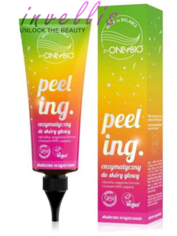 ONLYBIO PEELING ENZYMATYCZNY DO SKORY GLOWY 125ML kasztelan bedford polski sklep uk invellis online onlybio neboa ziaja