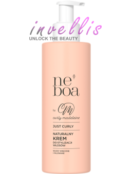 NEBOA BY CM JUST CURLY NATURAL HAIR STYLING CREAM FOR CURLY AND WAVY HAIR 175ML invellis kosmetyki tanie uk naturalne zdrowie ur