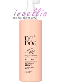 NEBOA BY CM JUST CURLY NATURAL CURL REVIVAL SPRAY FOR CURLY AND WAVY HAIR 175ML invellis kosmetyki tanie uk naturalne zdrowie ur