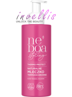 NEBOA THERMO PROTECT NATURAL HEAT PROTECTION MILK FOR ALL HAIR TYPES 175ML invellis kosmetyki tanie uk naturalne zdrowie uroda